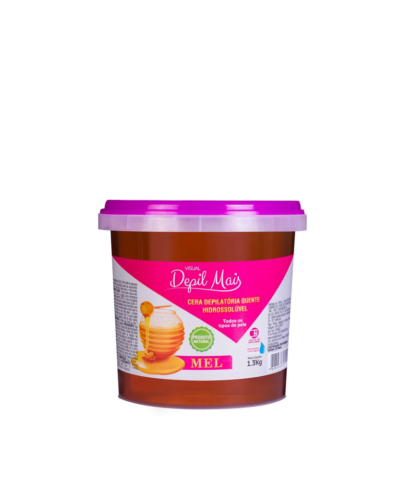 Cera Depilatória Mel Depil Mais 1300g