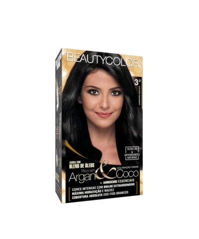 Tintura BeautyColor Argan&Coco 3.0 Castanho Escuro