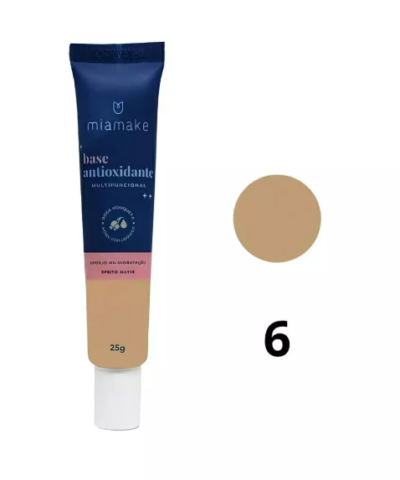 Base Antioxidante Mia Make Nº6
